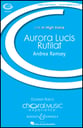 Aurora Lucis Rutilat SSA choral sheet music cover